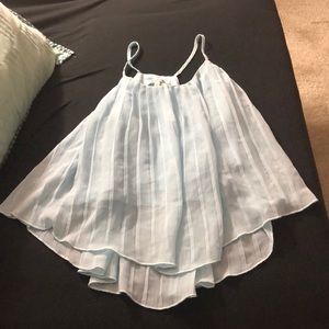 Light blue tank